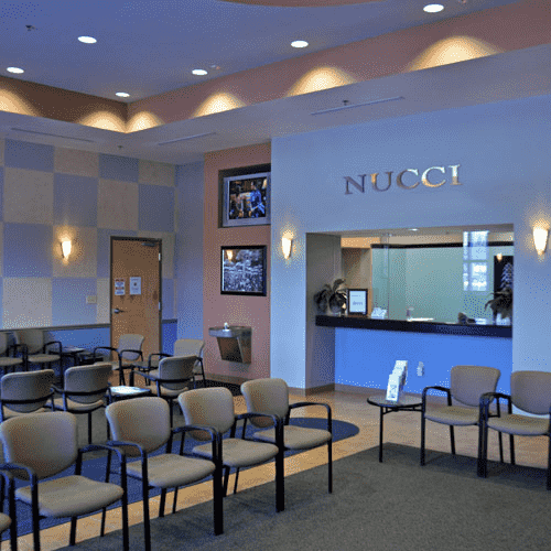 A still of our waiting room in the clinic.